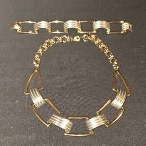 Elegant Gold and Silver Jewelry Set